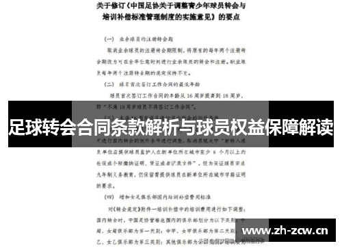足球转会合同条款解析与球员权益保障解读